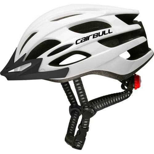 Cairbull LED Light Cycling Helmet Removable Visor With 3 lens Road MTB Mountain bike Helmets men women red/blue/blue/black/gray