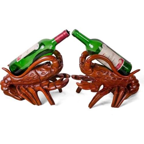 Shengwei process of genuine direct selling African pear shrimp Wine upscale home decor ornaments one pair