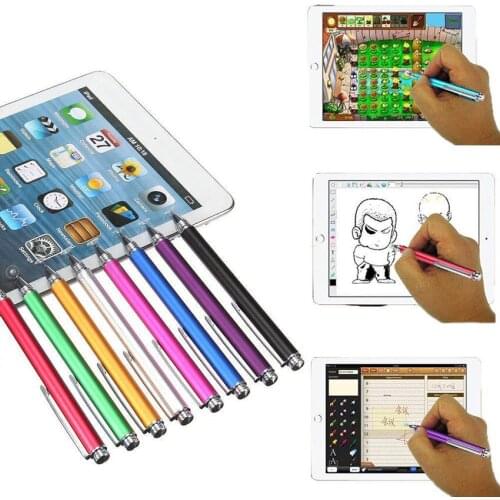 Touch Screen Stylus Fine Point Round Thin Tip Capacitive Stylus Pen For Tablet Smart Phones Android iPad Mini 2 3 4 New