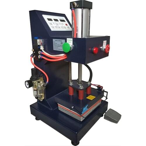 1PC TZ-Q1620 iron pneumatic marking machine logo label pyrograph machine pressure pyrograph logo printing machine