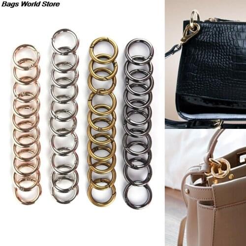 10pcs/lot 4 Colors Rings Hook Bag Parts & Accessories Wholesale Bag Parts & Accessories