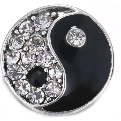 10Pcs/lot Snap Metal Button Bracelet Bangles Fit DIY 18mm Snap Buttons Charm Bracelets Jewelry