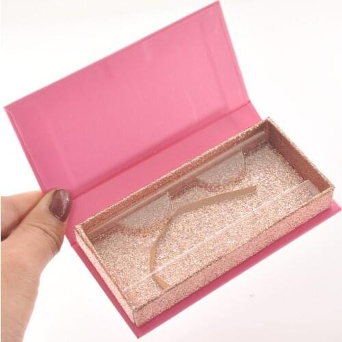 100/pack Wholesale Lash Boxes Packaging Eyelash Box Package Custom own logo for 25mm mink Faux Cils Storage makeup Case Vendors