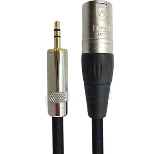 3.5 Double track to male XLR line Computer lines to connect the microphone condenser microphone Signal lines Phone line