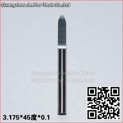3.175*45Degree*0.1 Cutting Blade Used For CNC Router Machine With High Quality And Reasonable Price
