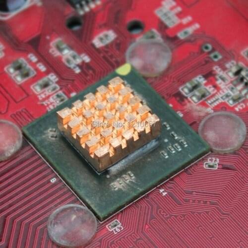 400pcs lot Wholesale Copper Heatsink Ram Memory Heat sink Cooler PC Xbox 360VGA DDR 13x12x5mm