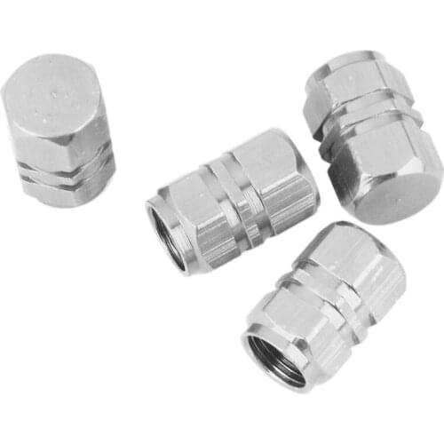 4x 4 Colors Wheel Tyre Tire Valve Stems Air Screw Cap Car Truck