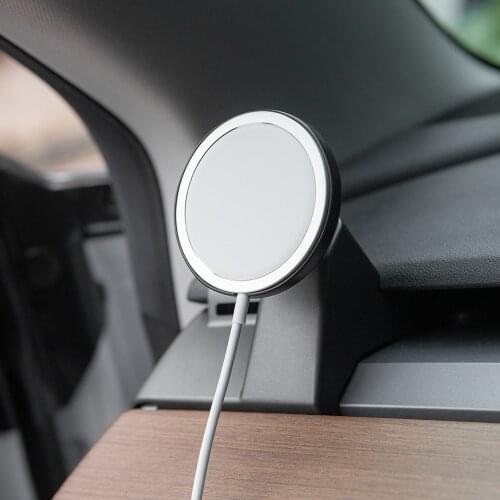 Model3 Car Wireless Charger For Tesla Model 3 2021 Accessories Wireless Charger Phones Fast For Tesla Model Y Three New