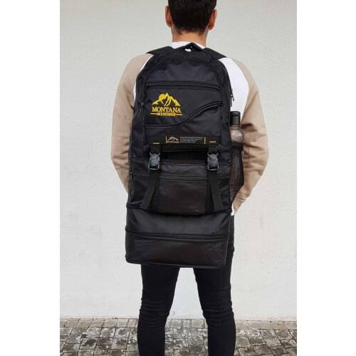 Big size Bellows And Ayakkabılıklı Mountaineer Backpack 80 Liters