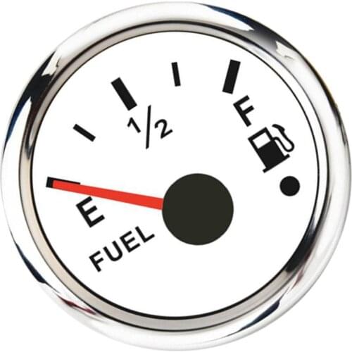 Fuel Level Gauge for Marine Boat/ Truck/ RV/ Fuel Tank Level Gauge, 0-190ohm, Waterproof
