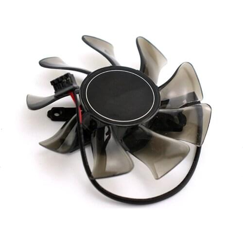 For GT720 730640 GTX650ti 740 750 GTX720 730640 DC Brushless ESS Cooling Fan Sleeve Bearing Graphics Radiator