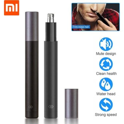 Xiaomi Mini Electric Nose Hair Trimmer Ear Hair Shaver Clipper HN1 Sharp Blade Body Wash Portable Minimalist Design Waterproof