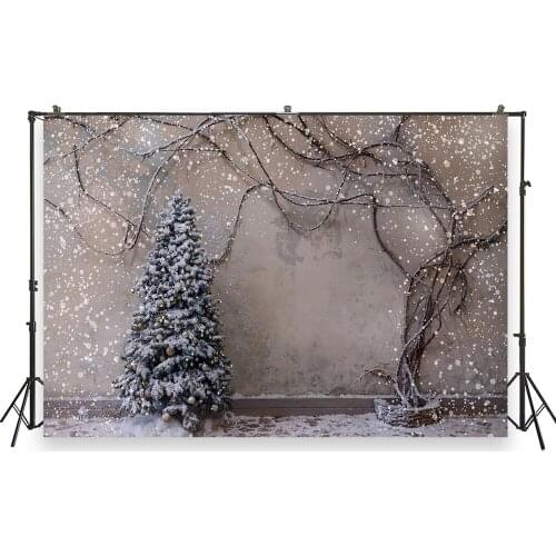 HUAYI Photography Backdrops Christmas Photo Background Christmas Xmas Family Party Decor Banner Studio Photobooth BackdropXT7250