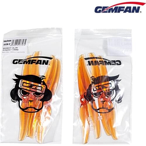 Gemfan LR5126 5.1X2.6 2-Blade PC Long Range Propeller for RC FPV Racing 5inch Toothpick Mini Long Range Drones Replacement Parts