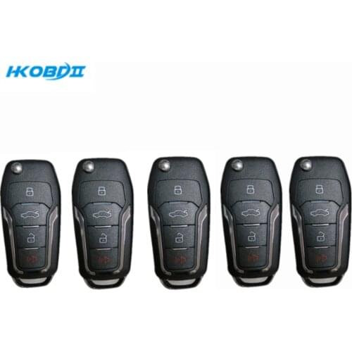 HKOBDII KEYDIY New Size KD B12-3+1 B12-4 4Button B series Universial Remote For KD900/KD-X2/ URG200/KD MINI B Series Remote