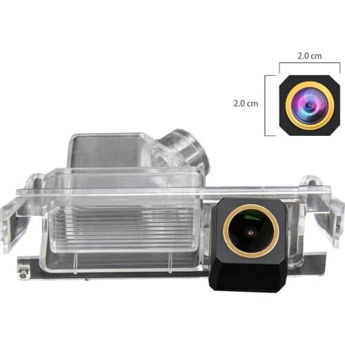 Misayaee Golden HD 1280x720P Car Rear View Parking Backup Camera for Kia K2 Rio Sedan Hatchback Ceed 2013 Hyundai Accent Solaris