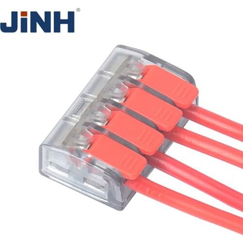 China Factory 25pcs Wire Connectors Universal terminal Connecteur Electrique Quick Connector Push-in Terminal Block