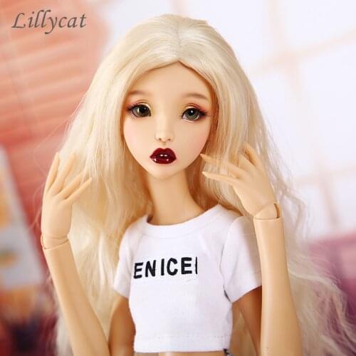 New Arrival BJD Dolls 1/4 Lillycat Ellana Luna Body Resin Figures MSD Naked Toy Gift For Christmas Or Birthday
