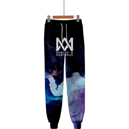 Marcus and Martinus 3D Printed Sweatpants Fashion Harajuku Jogger Pants Casual Warm Track Pants Streetwear Men/Women Trousers