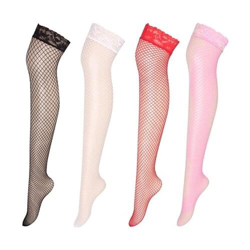 Fashion Fancy Women Sexy Lace Top Stay Up Thigh-Highs Tights Stocking sexy lingerie stocking fishnet Thigh High Erotic Stockings