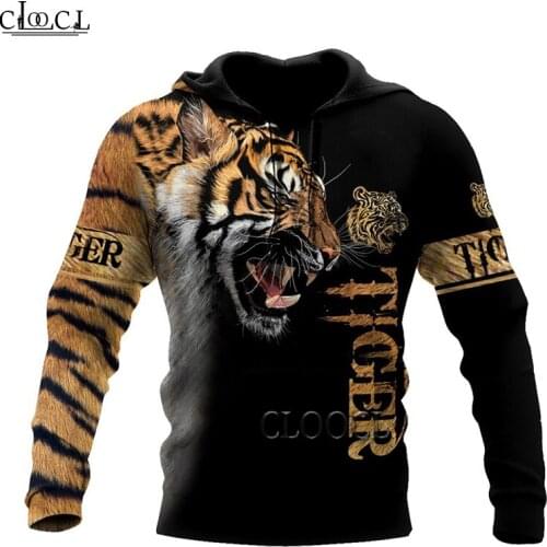 HX Fashion Autumn Hoodies Premium Tiger Skin 3D Printed Mens Women Sweatshirt Unisex Zipper Pullover Casual Jacket Tops