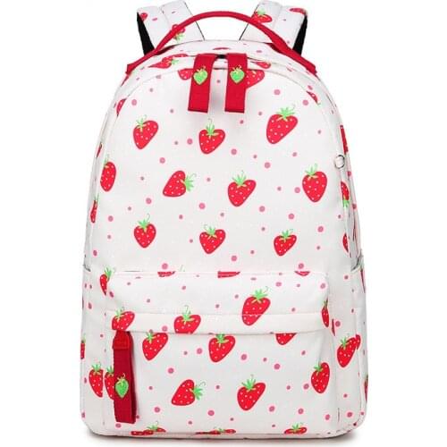 New schoolbag cute Student School Backpack Printed Waterproof bagpack school book bags for teenage girls kids travel mochilas