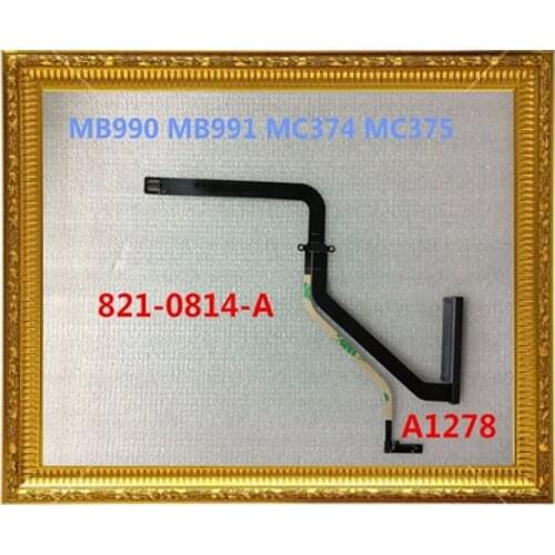 Original HDD Hard Drive Flex Cable 821-0814-A for Apple MacBook Pro 13.3" A1278 Year 2009 2010 MB990 MB991 MC374 MC375