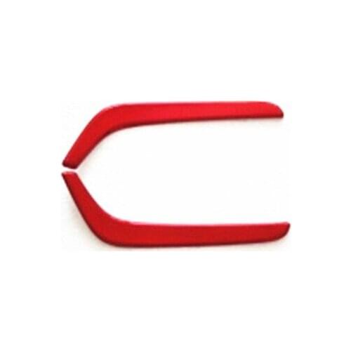 Applicable for 17-19 Honda New CRV front fog lamp trim strip CRV refitting carbon fiber pattern fog lamp eyebrow bright strip