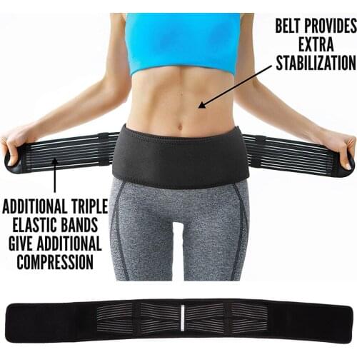 Pelvis Hip Belt Breathable Back Waist Joint Pain Relief Pelvic Correction Support Belt Waist Posture Corrector Medical Accessory