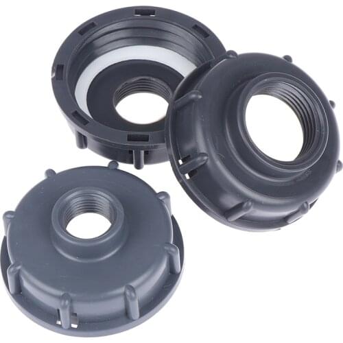 Durable IBC Tank fittings S60X6 Coarse Threaded Cap 60mm Female thread to 1/2",3/4",1" Adaptor Connector