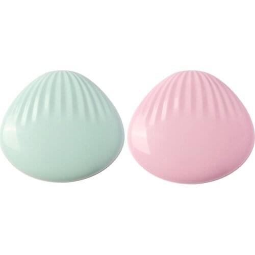 Shell Colorful Projection Lamp LED Novelty Rainbow Star Night Light Scallop Atmosphere Lamp