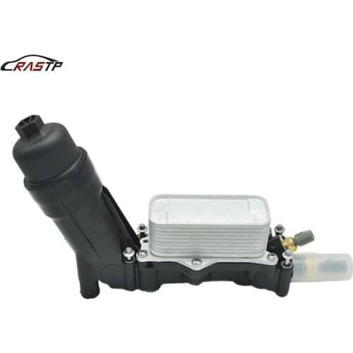 RASTP-Free Shipping Modified Car Oil Cooler Filter Fit For 14-18 Dodge 3.6L Engine 68105583AF RS-OCC059