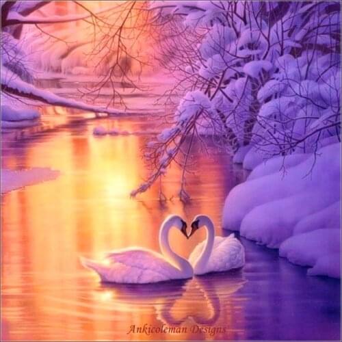 Needlework for embroidery X-stitch DIY DMC High Quality - Counted Cross Stitch Kits 14 ct Oil painting - Romantic Memories