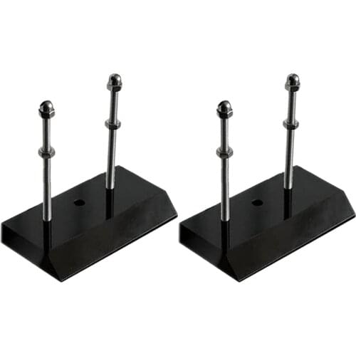 2Packs Skateboard Wall Mount Skateboard Hanger Display Luxury Skateboard Storage Holder Rack