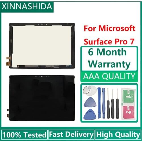 100% Test New LCD replacement For Microsoft Surface Pro 7 1866 LCD Display Touch Screen Digitizer Glass Assembly