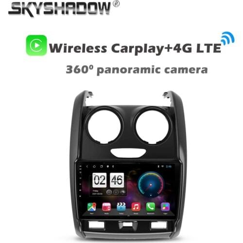 360 Panoramic Camera CanBus 6GB+128G Android 10.0 Car DVD Player GPS WIFI Bluetooth 5.0 RDS Radio For Renault Duster 2015 - 2020