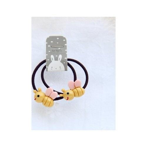 2PCS New Cute Red Cherry Princess Headwear Kids Elastic Hair Bands Children Ropes Girls Accessories Baby Headdress