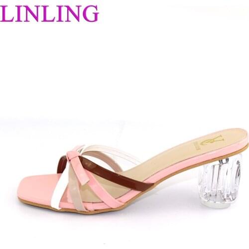 2021 Arrival Shoes for Wedding Women Open Toe Shoes Luxery Shoes Women Italian Women Party Pumps Decorated with Laces