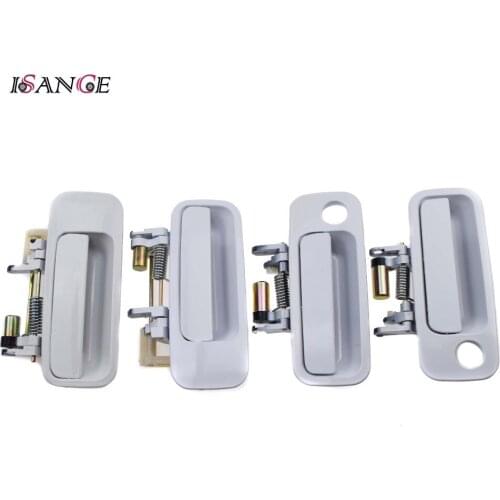 Outside Door Handles White Front Rear Right Left For Toyota Camry 1997-2001 69220AA010 /69220-33040