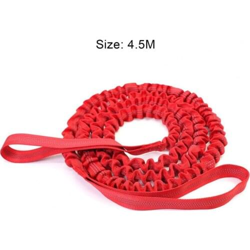 Bike Tow Rope String Line Shock Absorb Store Easily Accessory Compatible with Any Bicycle Tow Rope for Outdoor Cycling Off-Road