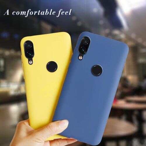 For Fundas Xiaomi Redmi Note 7 Case Silicone Shockproof Cover For Xiaomi Redmi Note 7 Pro Case Note7 Global Version Cover Fundas