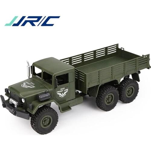 JJRC Q63 Remote Control Car 1/16 2.4G 6WD Off-Road Military Truck Crawler RC Car Brush Motor Remote Control Cars Toys vs Q61