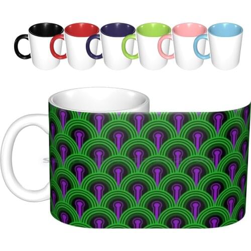 Room 237 Ceramic Mugs Coffee Cups Milk Tea Mug Pattern Room 237 Hotel Horror Stephen King Stanley Kubrick Creative Trending