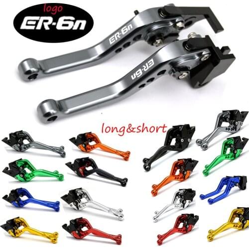 Short&Long For Kawasaki ER6N ER-6N 2009 2010 2011 2012 2013 2014 2015 2016 ER 6N Motorcycle Accessories CNC Brake Clutch Levers
