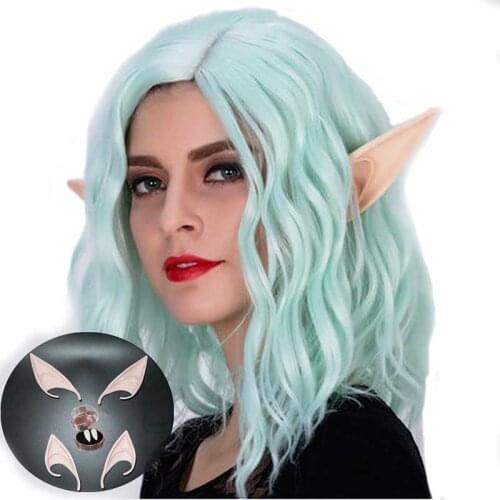 Mysterious Angel Cosplay Masks Elf fairy Halloween Party Ears Accessories Anime Costume Dress Up(Color 1#) 1 Pair