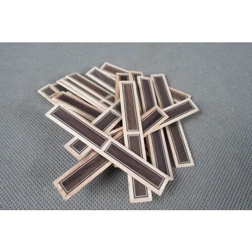 Classical Guitar bridge 10pcs tie blocks Maple inlay Rosewood A-02