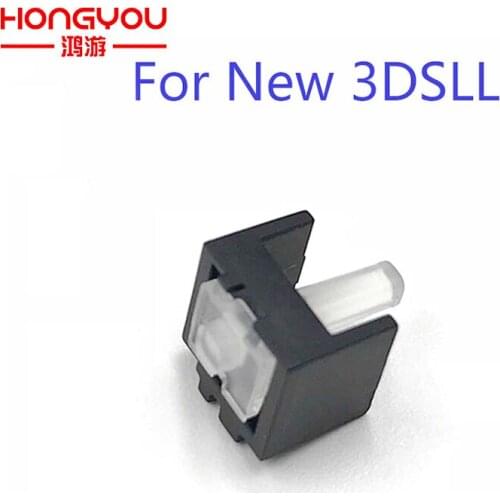 Original led diffuser Middle Hinge Part Shell Housing Lock w/ LED Diffuser For 3DSXL 3DS XL LL 3DSLL Lamp axis