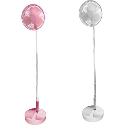 Portable Fan Mini Folding Telescopic USB Rechargeable Multifunctional Fan for Household Bedroom Office Desktop Fan