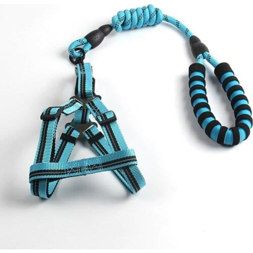 Pet Leash Dog Harness Vest Cute Harness And Leash Set For Small Medium Dogs Leash Comfortable Durable Pets Supplies