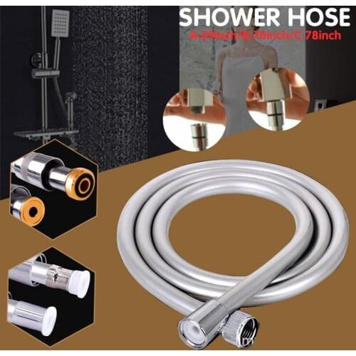 Bathroom PVC hose pipe 1.5m 1.8m bidet Hoses faucet Flexible Shower Tube Pipe watering hose Bath room shower accessories faucets